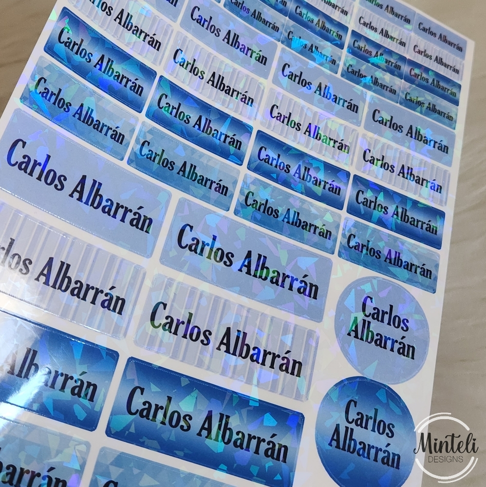 Personalized Custom School Sticker Labels for back to school - made to order